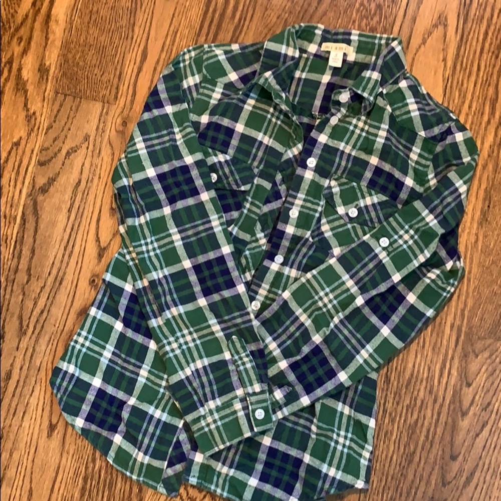 Francecas button up flannel shirt
